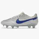 Nike Tiempo Legend 9 Elite Mi Sg-pro Anti-clog Traction Montebelluna Leather White Game Royal