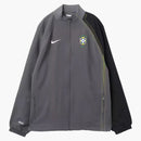 Nike Total 90 Brazil Reissue Replica Soccer Track Jacket Dark Grey/black