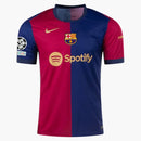 Nike Ucl Home Fc Barcelona 24/25 Jersey Deep Royal/noble Red