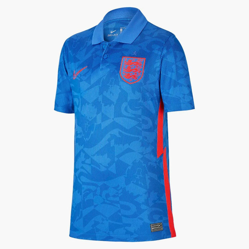 Nike Uefa Euro 2020 England Away Kids Jersey Mega Blue Sport Royal