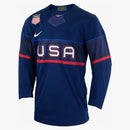 Nike U.s. Hockey Jersey Blue Void