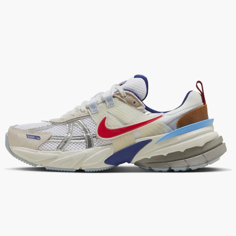 Nike V2k Run Metallic Silver Gym Red University Blue (women's)