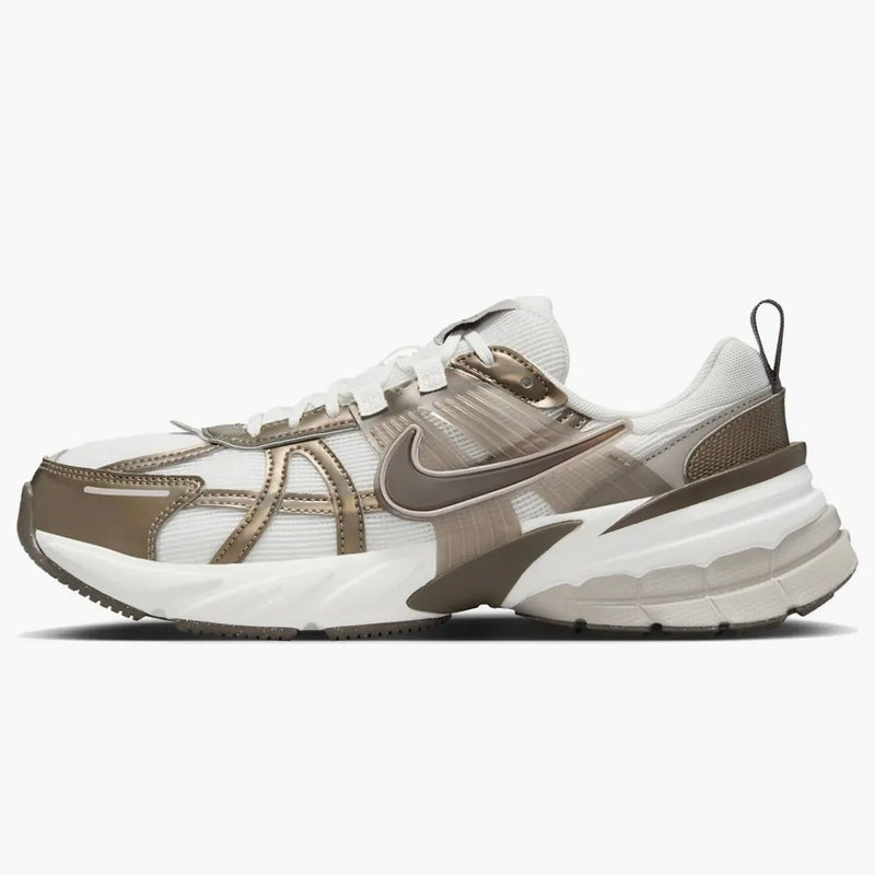 Nike V2k Run Mink Brown Summit White College Grey Ironstone (women's)
