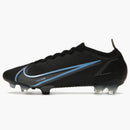 Nike Vapor 14 Elite Fg Flyknit Black Iron Grey Blue
