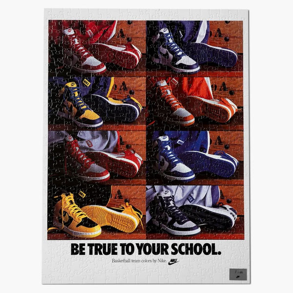 Nike Vintage Ad Puzzle Set #1 (set Of 3)