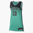 Nike Wnba Rebel Editon New York Liberty Sabrina Ionescu 2023 Dri-fit Victory Jersey Mint/black
