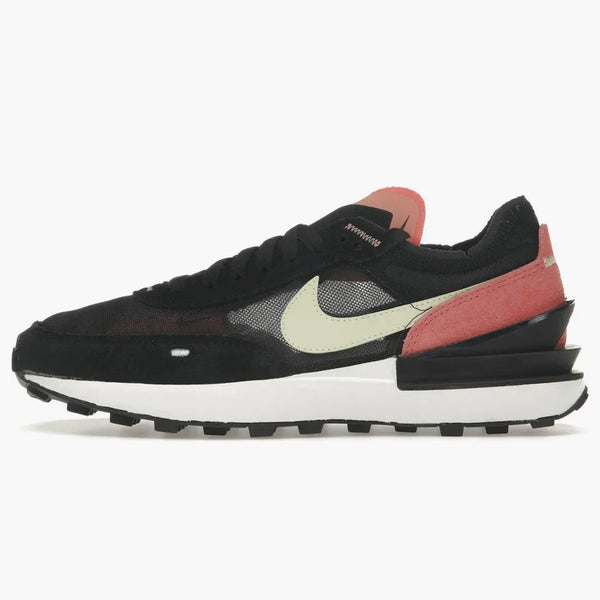 Nike Waffle One Black Lime Ice Magic Ember (women's)