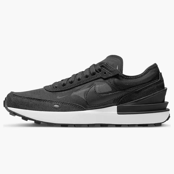 Nike Waffle One Black White Orange Black (GS)