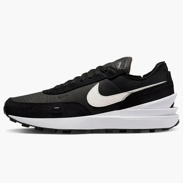 Nike Waffle jedna kožená černá bílá