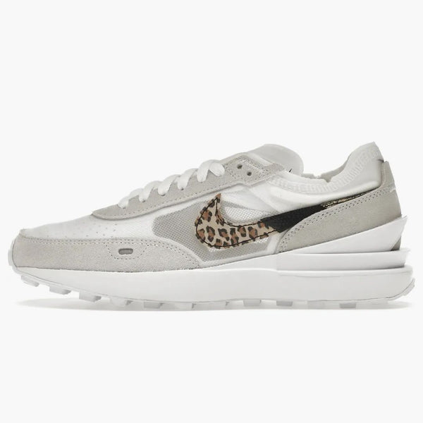 Nike Waffle One White Leopard (women's)