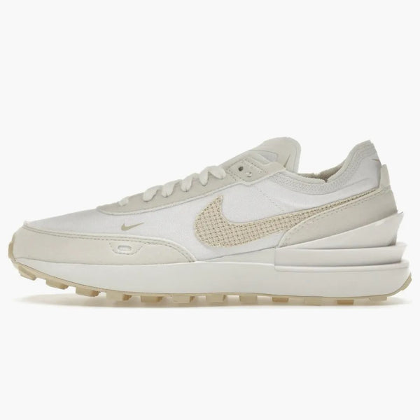 Nike Waffle One Woven Swoosh Fossil (women's)