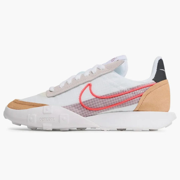 Nike Waffle Racer 2x White Bright Crimson (Dámské)