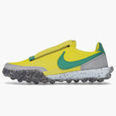 Nike Waffle Racer Crater Yellow Strike Roma Green (Women's)