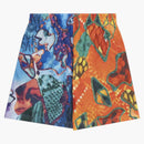 Nike What the Kobe reversibile Short (Asia Dimensionario) Nero/Bright Crimson