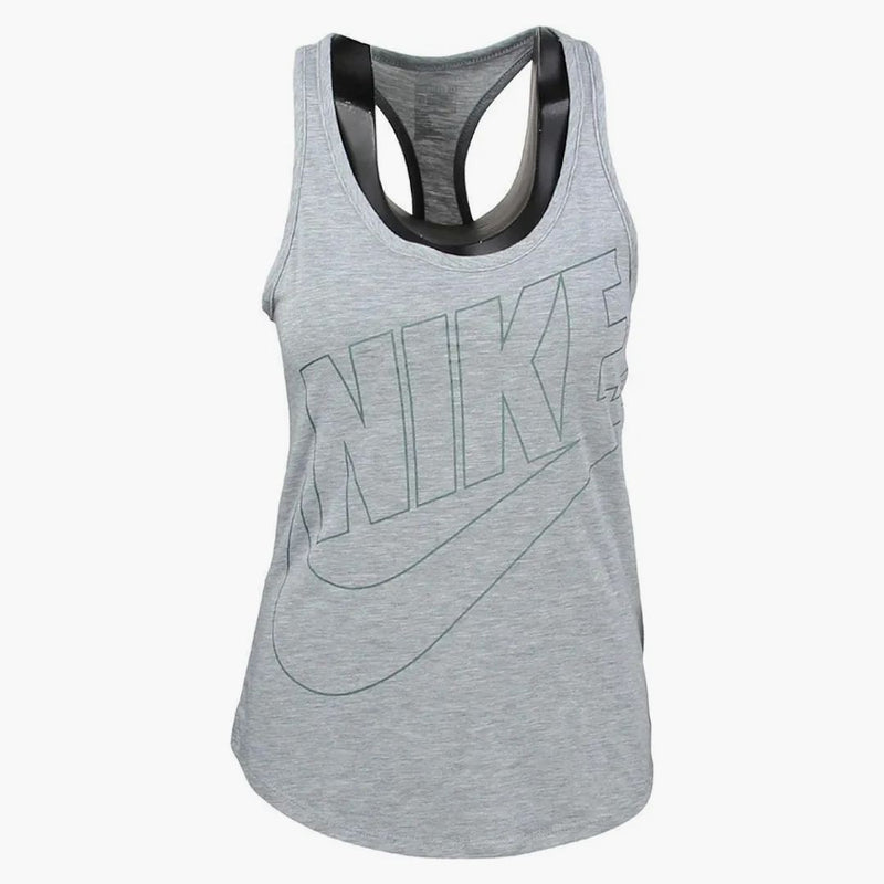 Nike Women's Futura nadrozměrný nádrž šedá
