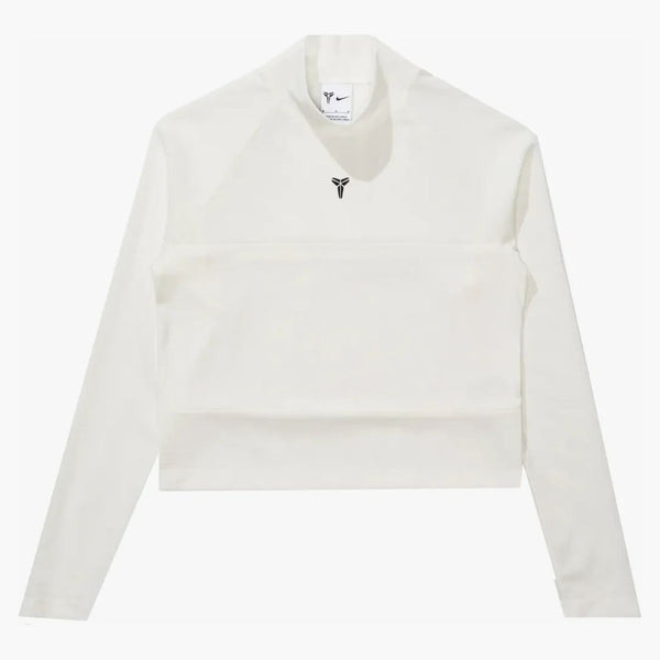 Nike Women's Kobe Bryant L/s Cropped Top Sail/black