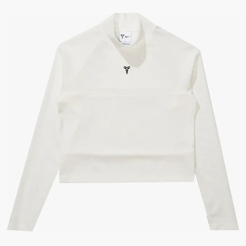 Nike Women's Kobe Bryant L/s Cropped Top Sail/black