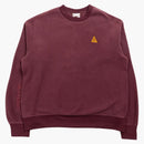 Nike Women's Nrg Acg Polar Crewneck Burgundy