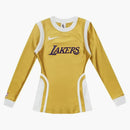 Nike Women's Nrg Lr Los Angeles Lakers Long Sleeve Tee Yellow