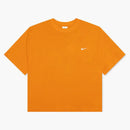 Nike Women's Nikelab Fleece Tee Kumquat/white