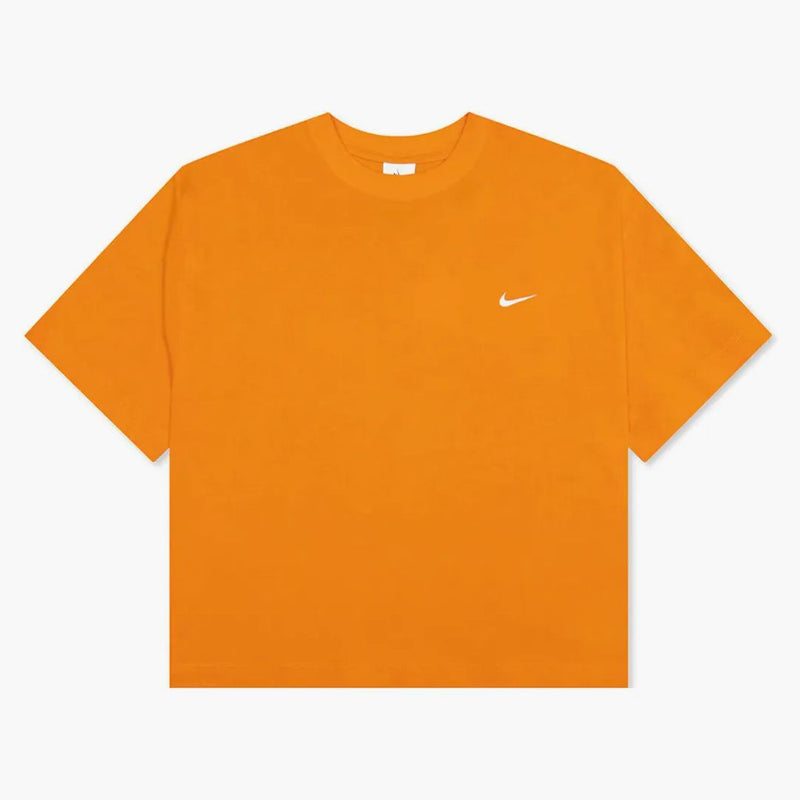 Nike Women's Nikelab Fleece Tee Kumquat/white
