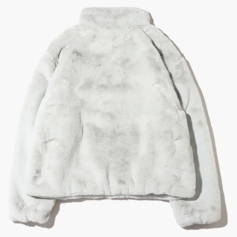 Nike Womens Oversized Swoosh Logo Jacket (asia Sizing) Photon Dust