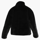 Nike Womens Oversized Swoosh Logo Jacket Black/fossil