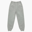 Nike Womens Solo Swoosh Fleece Pant Dark Grey/white