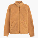 Nike Women's Sportswear Swoosh Sherpa Jacket Brown