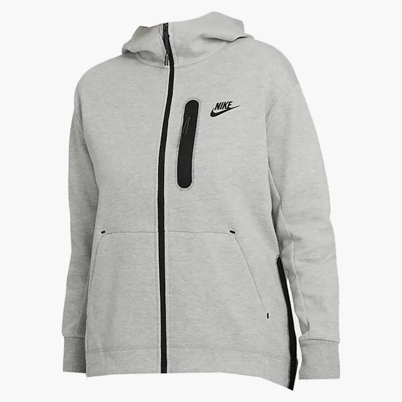 Nike Women's Tech Fleece Hoodie Dark Grey Heather/black