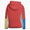 Nike Sportswear Kids' Tech Fleece Full-zip Hoodie Lobster/grey Fog/white