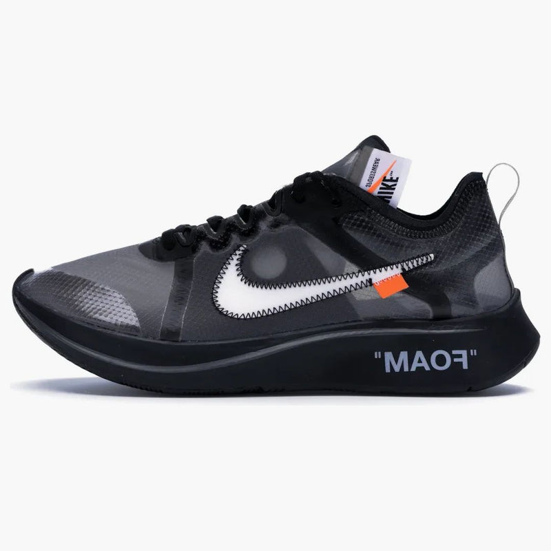 Nike Zoom Fly Off-white Black Silver