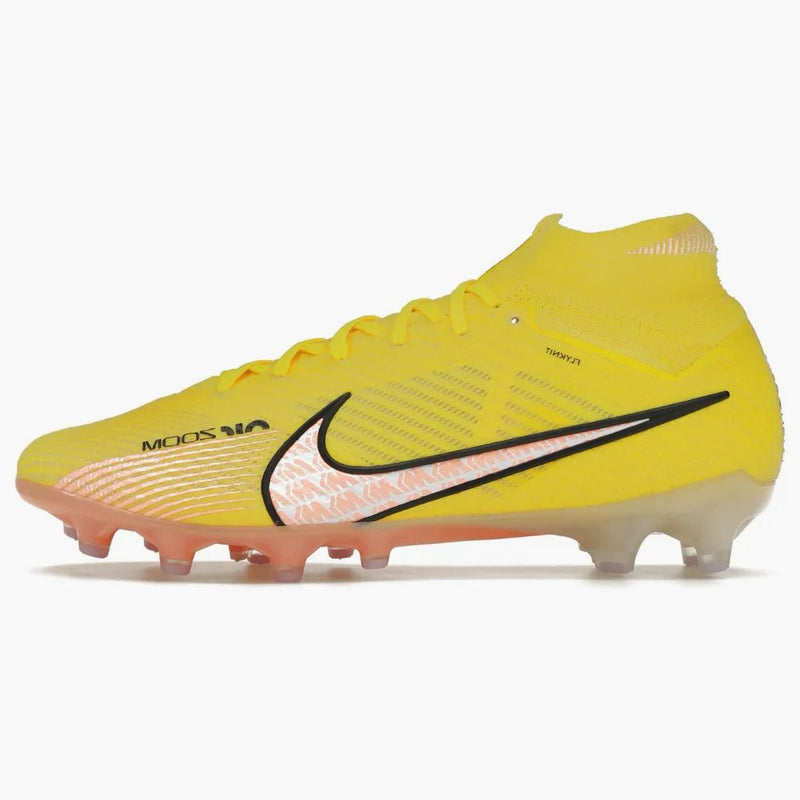 Nike Zoom Mercurial Superfly 9 Elite Ag-pro Yellow Strike Sunset Glow