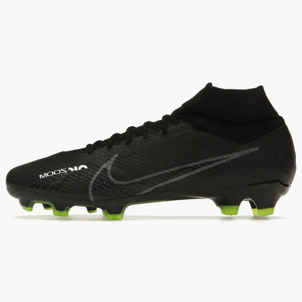 Nike Zoom Mercurial Superfly 9 Pro Fg Black Dark Smoke Grey