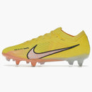 Nike Zoom Mercurial Vapor 15 Elite Sg-pro Anti-clog Traction Yellow Strike Sunset Glow