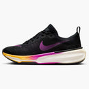Nike Zoomx Invincible Run 3 Black Hyper Violet Laser Orange (women's)