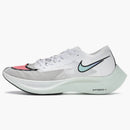 Nike Zoomx Vaporfly Next% White Hyper Jade Flash Crimson