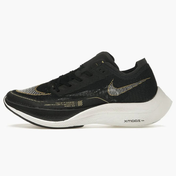 Nike Zoomx Vaporfly Next% 2 Black Metallic Gold Coin (women's)