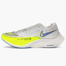 Nike Zoomx Vaporfly Next% 2 White Volt Racer Blue
