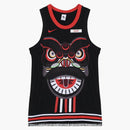 Nike X Clot Nrg Ge Jersey (asia Sizing) Black/university Red/white