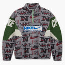 Nike X Cactus Plant Flea Market 1/4 Zip Top Jacket Grey Purple Green
