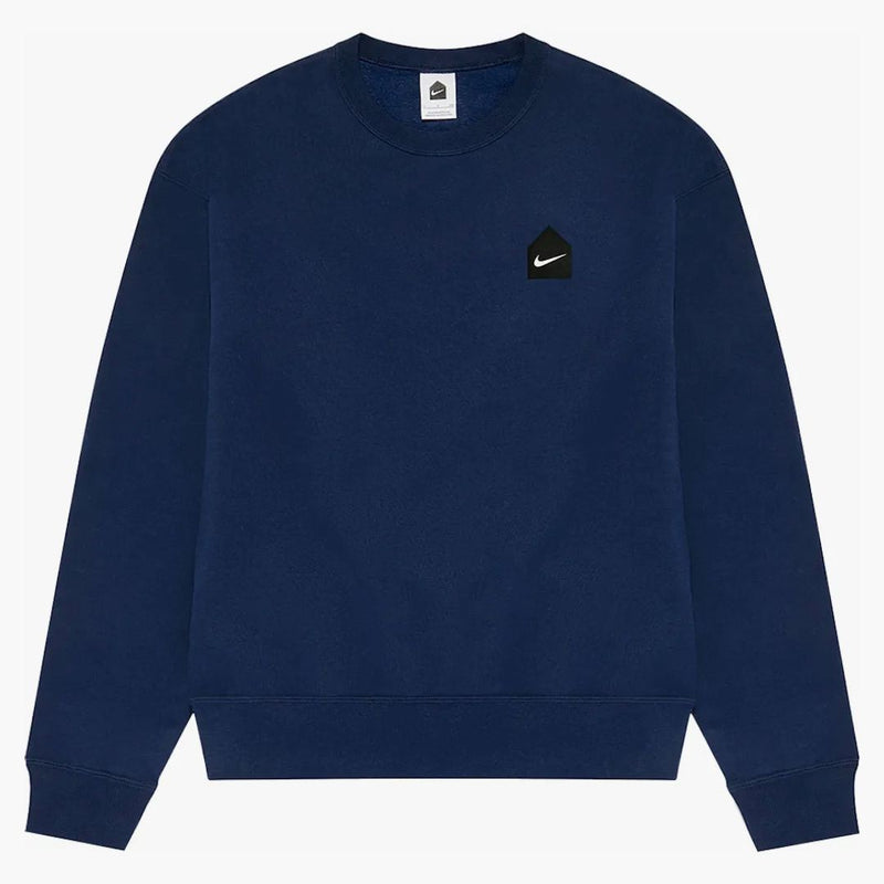 Nike X DSM Fleece Crewneck Sweatshirt Collegiate Blue