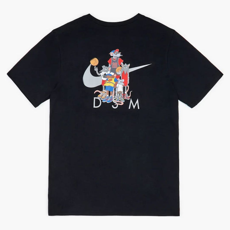 Nike x Dover Street Market Year of Rat Rat Pack tričko černé