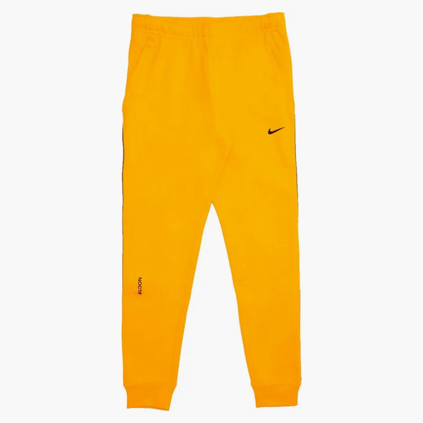 Nike X Drake Nocta Fleece Pants (asian Sizing) Yellow