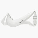 Nike X Jacquemus Le Swoosh Crossbody Bag White/white/shiny Silver