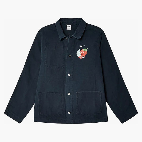 Nike X Kaws Sky High Farm Workwear Chore Coat Black