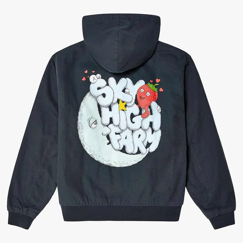 Nike x Kaws Sky High Farm Workwear Hooded bunda černá