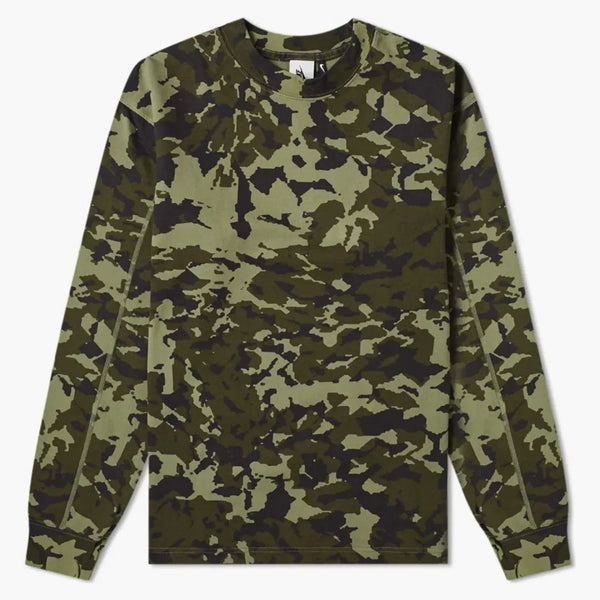 Nike x mmw tištěné s dlouhým rukávem AOP Čaj Barva