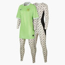 Nike X Marine Serre 2-in-1 Jersey Bodysuit Guava Ice/green Strike/black