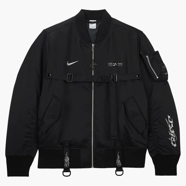 Nike X Megan Thee Stallion Bomber Jacket Black